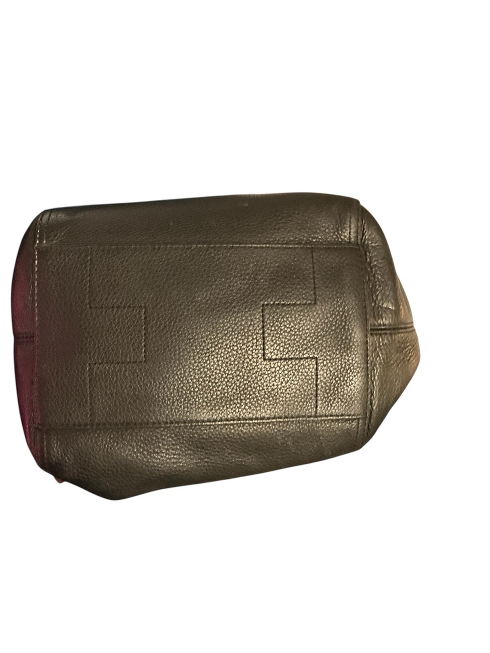 NWOT Tory Burch Black Half Moon Satchel with Gold Accents - Picture 5 of 5